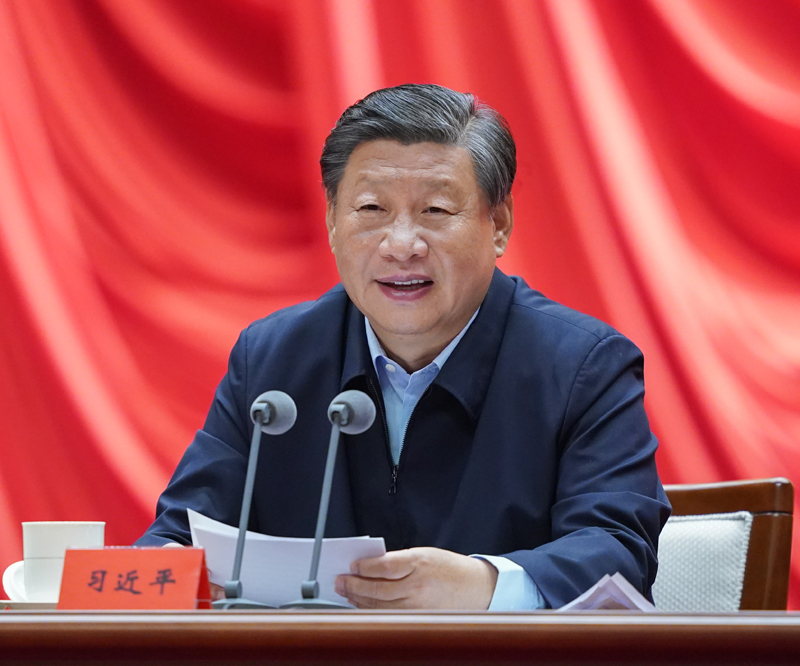 　　9月1日，2021年秋季學期中央黨校（國家行政學院）中青年干部培訓班在中央黨校開班。中共中央總書記、國家主席、中央軍委主席習近平在開班式上發(fā)表重要講話。新華社記者 申宏 攝